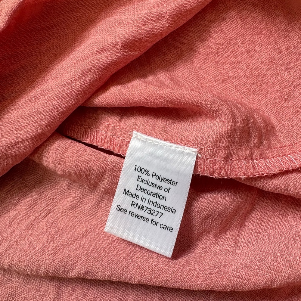 Pink Ruffled shoulder top - Picture 4 of 5